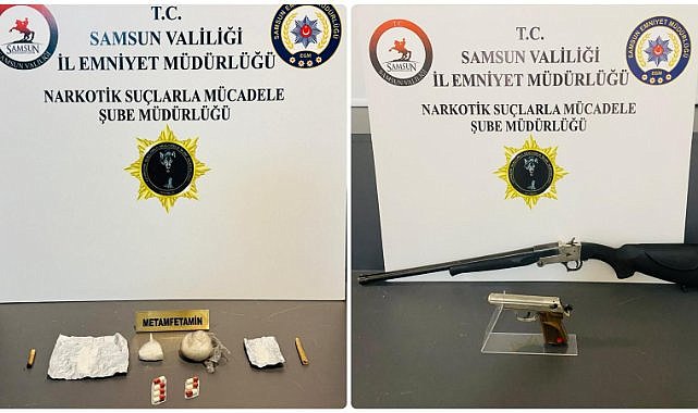 Samsun Narkotik şubeden dev operasyon!