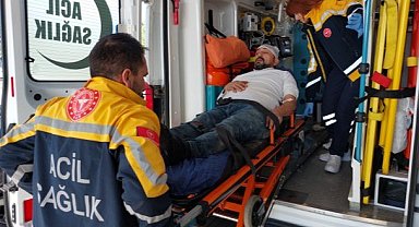 Samsun Tekkeköy'de un fabrikasında kaza! Kalıp ustası yaralandı