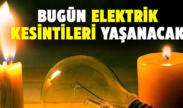 Samsun'un 2 ilçesinde bugün elektrikler kesik olacak! 8 Aralık Pazar kesinti olacak mahalleler