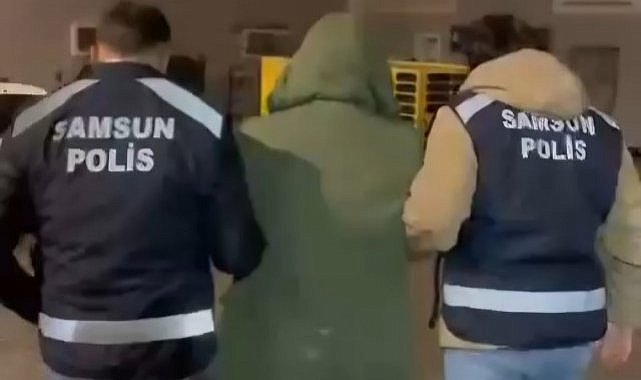 Samsun'un İlkadım ilçesinde suç dosyası kabarık 3 kişi yakalandı