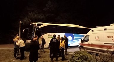 Samsun'un Terme ilçesinde yolcu otobüsü ve tır çarpıştı