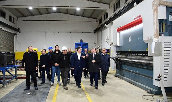 Samsun Valisi Orhan Tavlı Terme'de inceleme yaptı