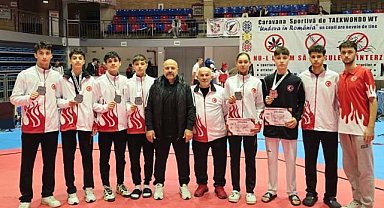 Samsunlu taekwondo aslanları Balkanları fethetti!