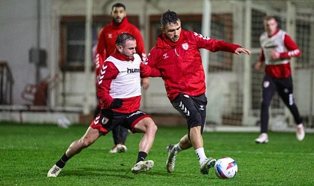 Samsunspor, Trabzonspor maçı hazırlıklarını sürdürüyor