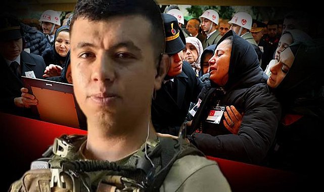 Şehit Uzman Çavuş Eren Kızıldağ'a acı veda... Vasiyeti yerine getirildi