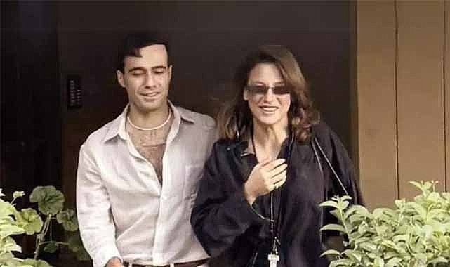 Serenay Sarıkaya ve Mert Demir aşkı nazara geldi