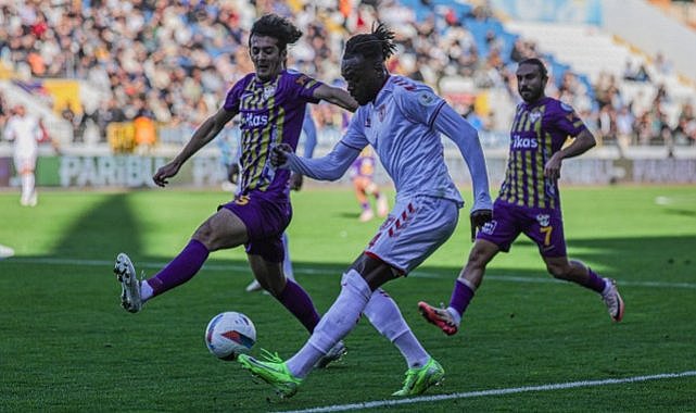 Süper Lig'de en düşük topun oyunda kalma süresi Samsunspor'un Eyüpspor maçında yaşandı