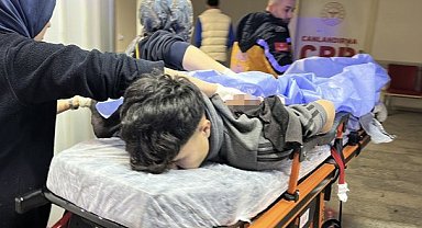 Tanımadığı kişi defalarca sırtından bıçakladı! Ağır yaralandı