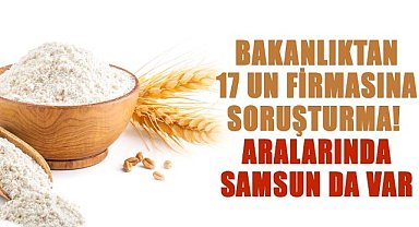 Ticaret Bakanlığı haksız fiyat artışı yapan 17 un firmasına soruşturma! Aralarında Samsun da var