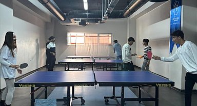 Türk dünyasından Samsun’a: Öğrenciler masa tenisinde buluştu!