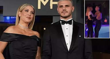 Wanda Nara bunu da yaptı! Doğum günü partisinde sevgilisiyle medyayı salladı