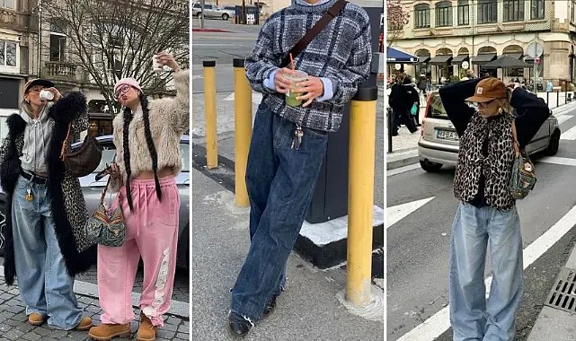 Yeni pantolon modası ‘Baggy’: Slim pantolonlara veda! Hem rahat hem havalı