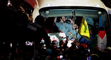 90 Filistinli esir serbest bırakıldı