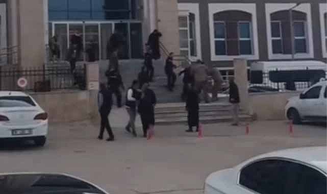 Adliye önü savaş alanına döndü! 16 yaralı, 15 gözaltı