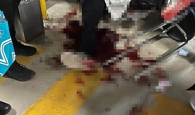 Alışveriş merkezinde bıçaklı kavga