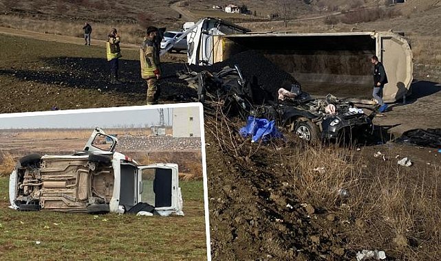 Ankara ve Mardin'de feci kaza! 5 kişi hayatını kaybetti