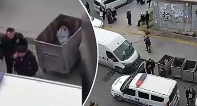 Anne çocuğunu çöpe attı: Baba almaya çalıştı!