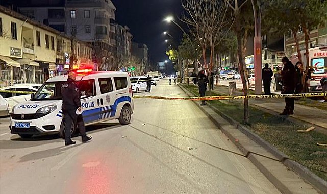 Arkasına bile dönüp bakmadı: Tartıştığı kişiyi sokak ortasında vurdu!