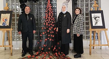 Çarşamba MTAL'den Samsunspor'a özel resim sergisi