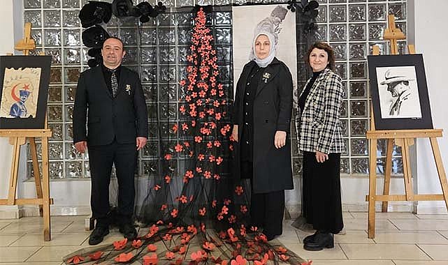 Çarşamba MTAL'den Samsunspor'a özel resim sergisi