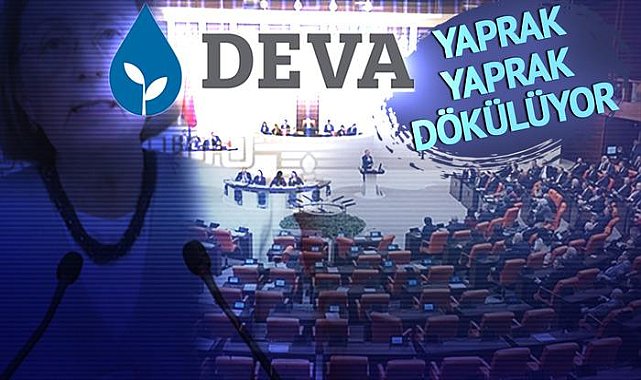 Çatı parti çalışmaları DEVA'da yaprak dökümüne yol açtı