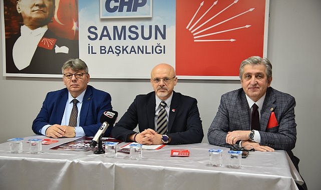 CHP Samsun İl Başkanlığı’ndan basın açıklaması! “Büyük Çarşamba Mitingi” çağrısı