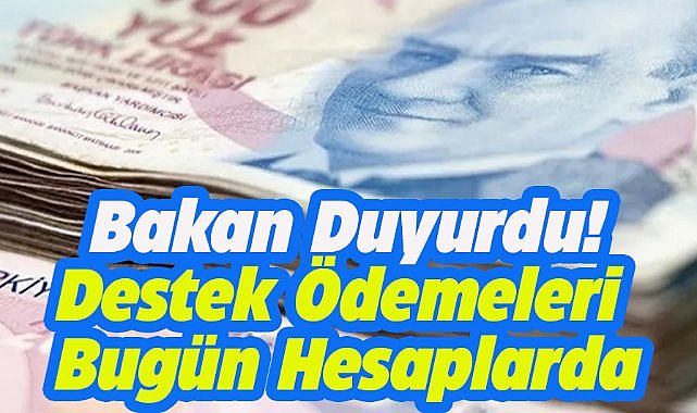 Çiftçilere destek ödemeleri bugün hesaplarda