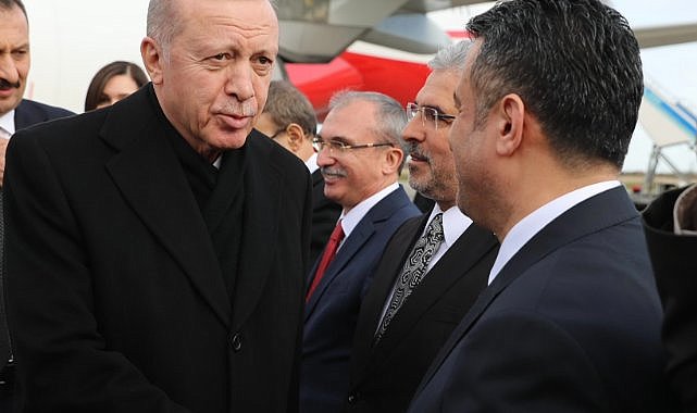 Cumhurbaşkanı Recep Tayyip Erdoğan Samsun’a geldi 
