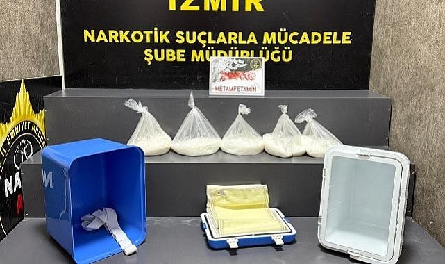 Ekiplerin dikkati yakalattı! Piknik termosunda 5 kilogram uyuşturucu bulundu