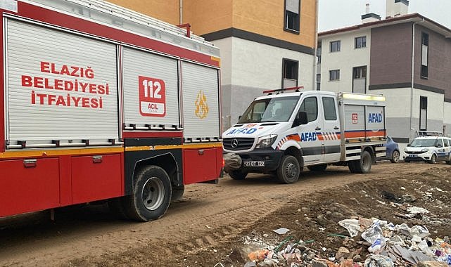 Elazığ’da inşaat alanında göçük: 1 ölü