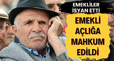İbrahim Gür: 'Emekli açlığa mahkum edildi'