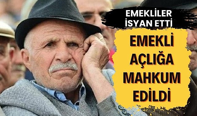 İbrahim Gür: 'Emekli açlığa mahkum edildi'