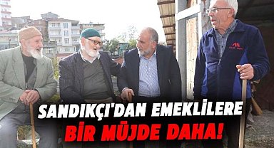 İbrahim Sandıkçı'dan emeklilere bir müjde daha!