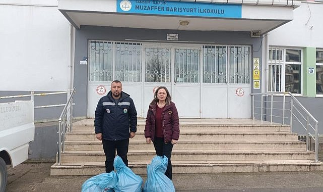 İlkadım Belediyesi'nden 'Geri Dönüşen Şehir Samsun' projesine destek