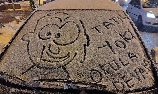 'Kar tatili' isteyen öğrencilere Vali Aydoğdu'dan yanıt