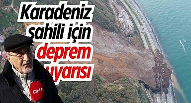 Karadeniz sahili için deprem uyarısı
