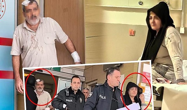 Kocasını bıçakla yaraladı, adam tencereyle karşılık verdi