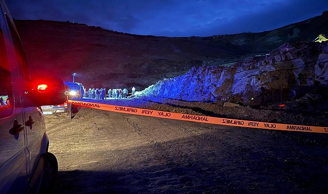 Maden ocağında göçük: 1 işçi hayatını kaybetti