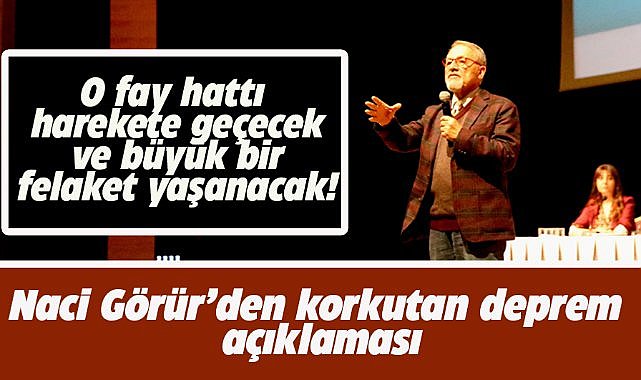 Naci Görür'den korkutan açıklama! O fay hattı kesin harekete geçecek, büyük bir felaket yaşanacak!