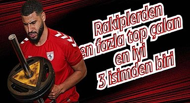 Rakiplerden en fazla top çalan en iyi 3 isimden biri