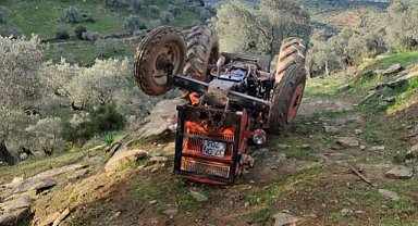 Ramazan Oktay  devrilen traktörün altında can verdi