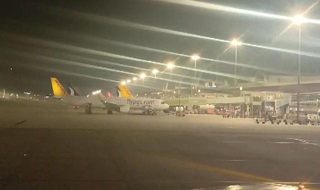 Sabiha Gökçen Havalimanı'nda hareketli anlar! Uçağa yapılan bomba ihbarı...