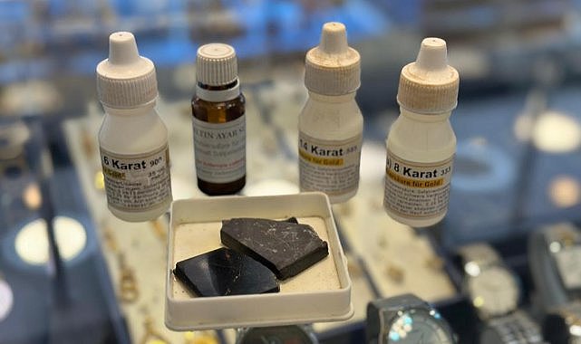 Sahte altını bu taş sayesinde anlıyorlar!