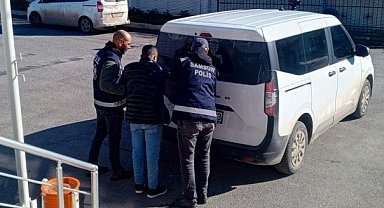 Samsun Bafra'da erotik filmleri kopyalamak’ ve ‘şantaj’ suçlarından aranan kişi yakalandı