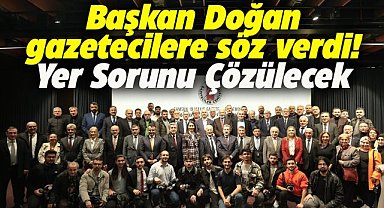 Samsun Büyükşehir Belediye Başkanı Doğan'dan gazetecilere yer sözü