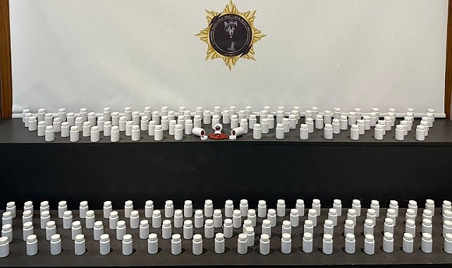 Samsun'da 10 bin 230 sentetik ecza ele geçirildi: 2 gözaltı