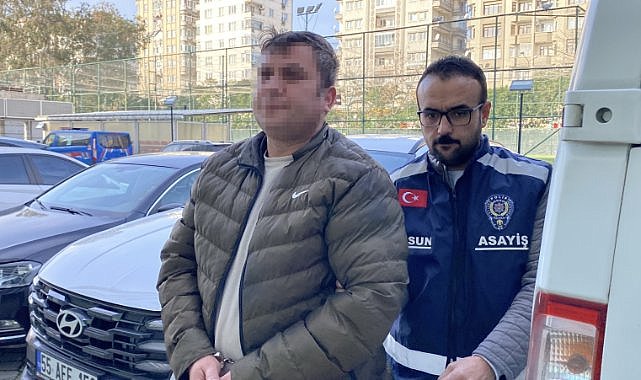 Samsun’da 20 dakikada çaldığı otomobille kaçan şüpheli yakalandı