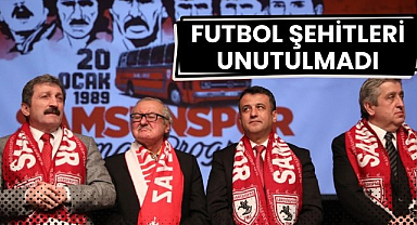 Samsun'da 20 Ocak 1989 Samsunspor Anma Programı düzenlendi