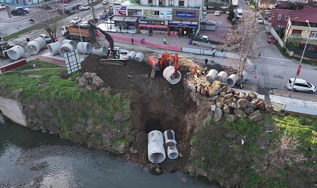 Samsun'da 40 milyon TL’lik yatırım! Sel için önlem