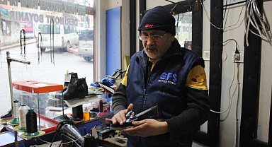 Samsun'da 40 yıllık usta! Öldükten sonra işini yapacak kimse yok